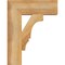 Ekena Millwork Balboa Block Rough Sawn Bracket, Western Red Cedar, 4"W x 14"D x 18"H BKT04X14X18BOA05RWR - alternate 4